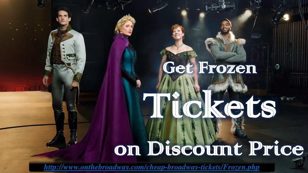 get frozen tickets on discount price n.