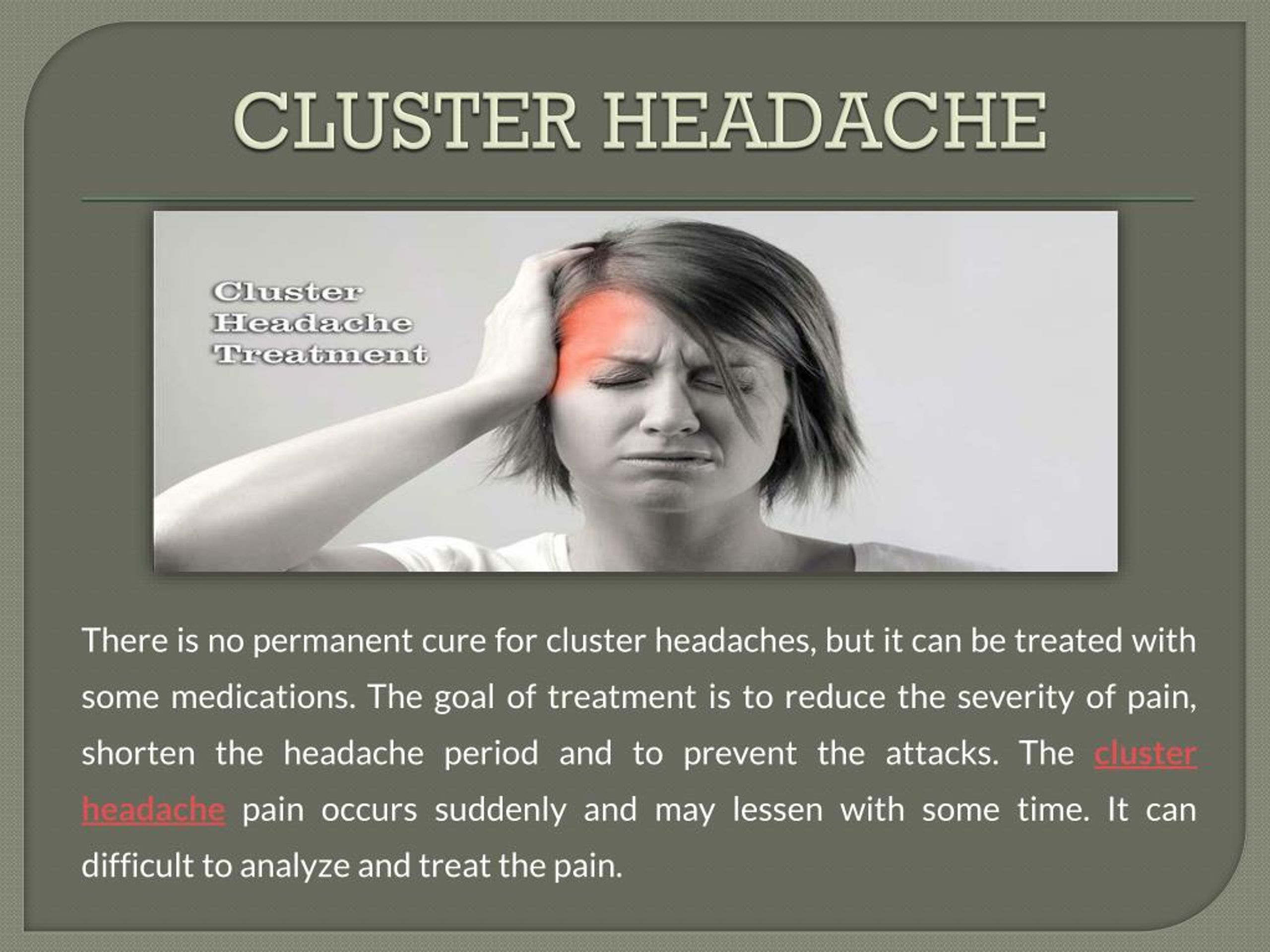 headache case presentation slideshare