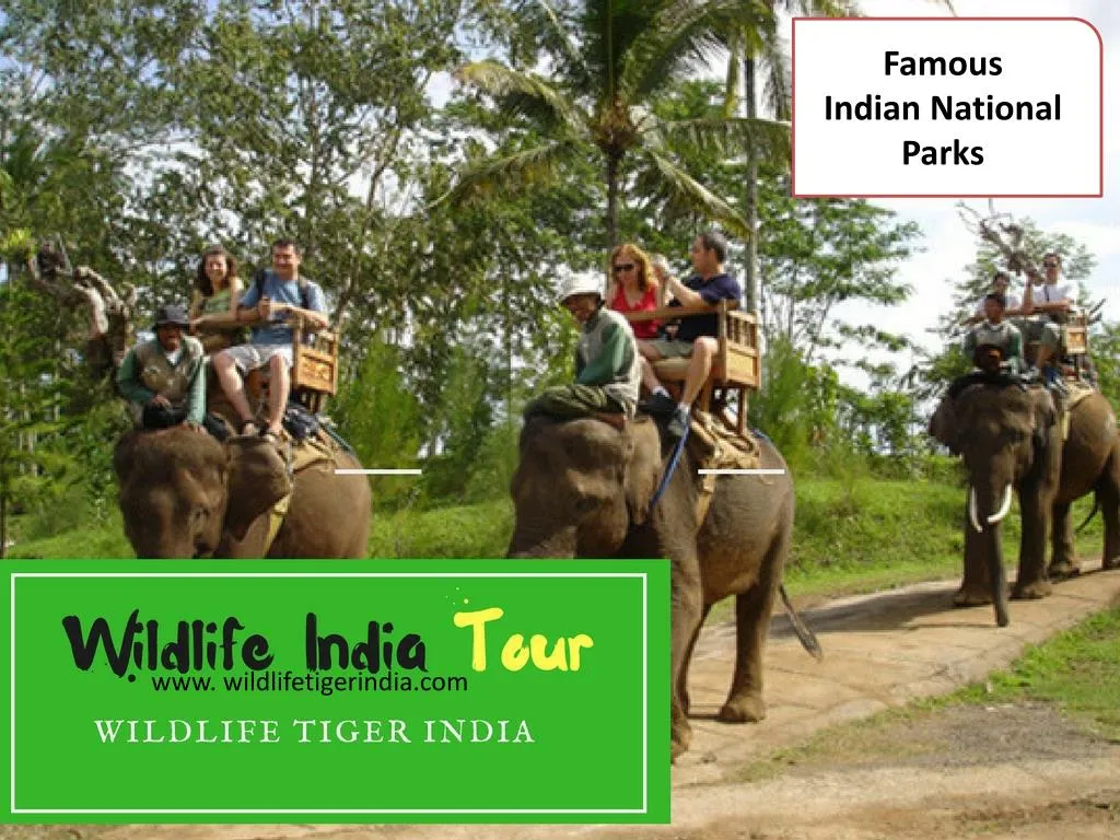 famous indian national parks n.