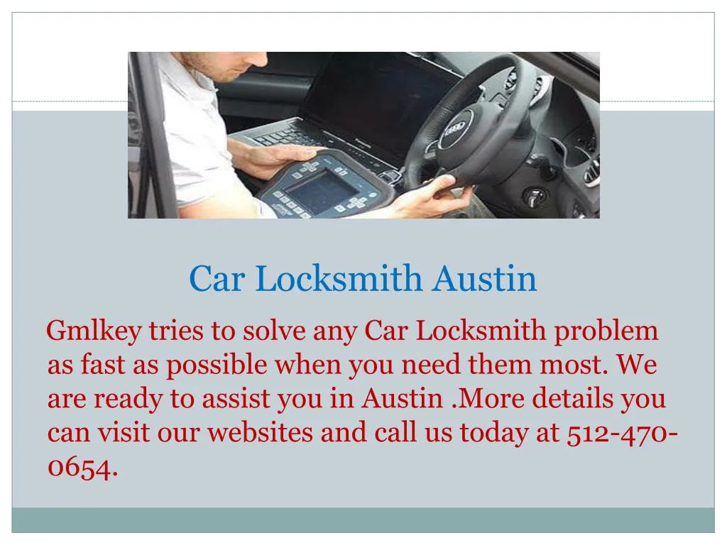 PPT Car Locksmith Austin PowerPoint Presentation, free download ID