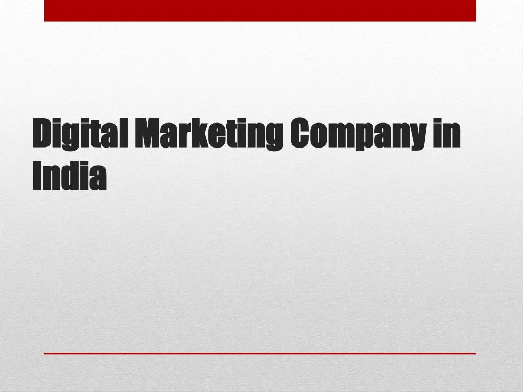digital marketing company in india n.