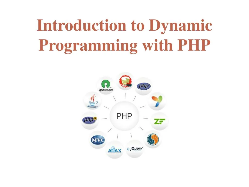Ppt introduction to dynamic programming with php powerpoint