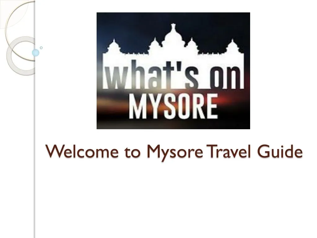 welcome to mysore travel guide n.