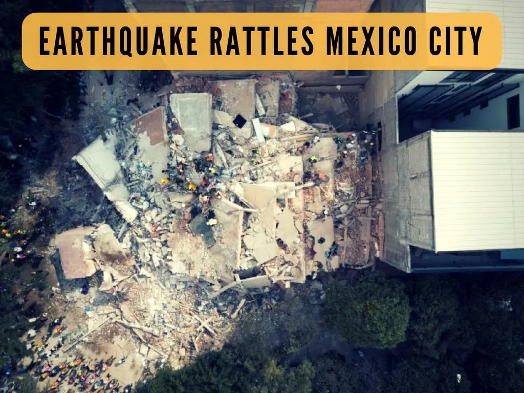 earthquake rattles mexico city n.