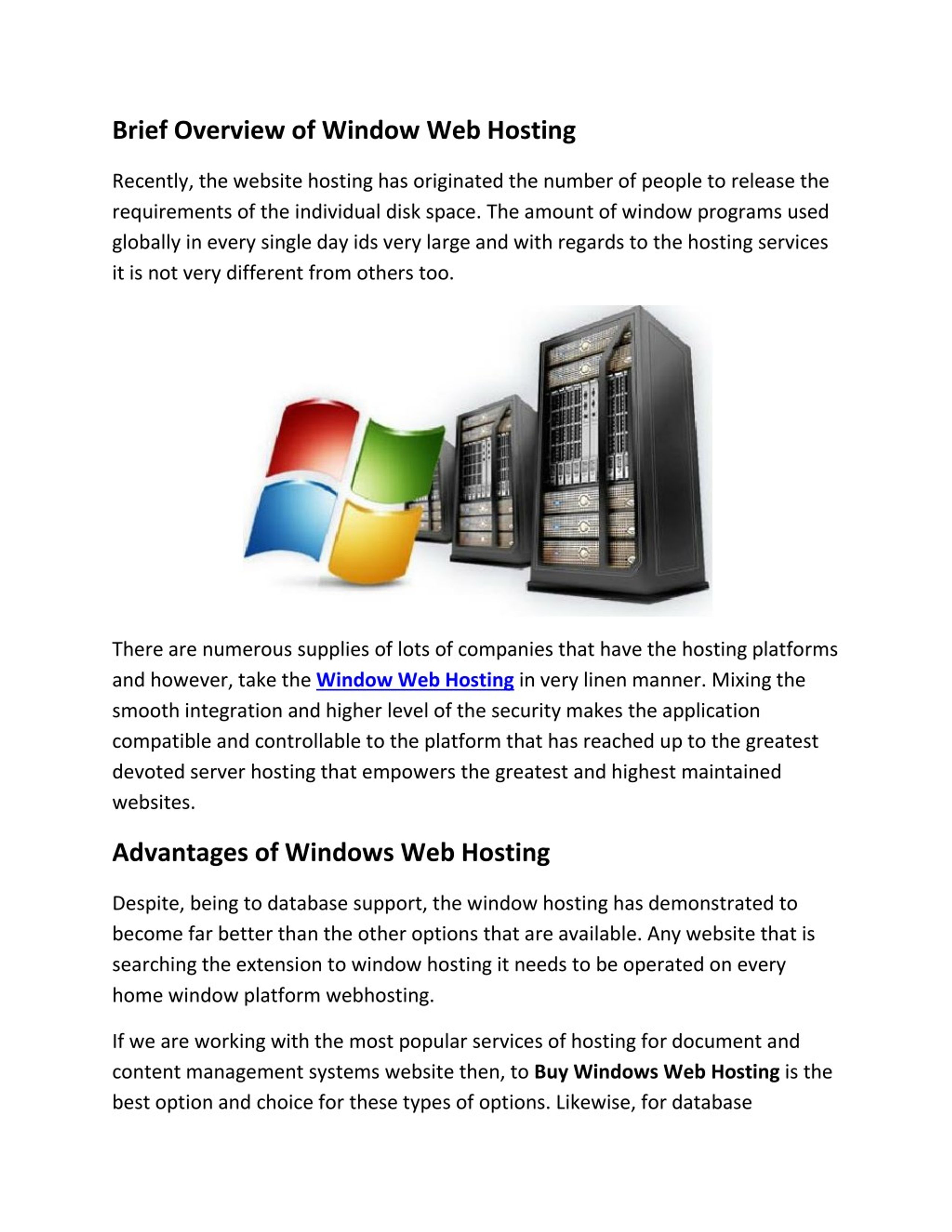 Ppt Windows Web Hosting Powerpoint Presentation Free Download Images, Photos, Reviews