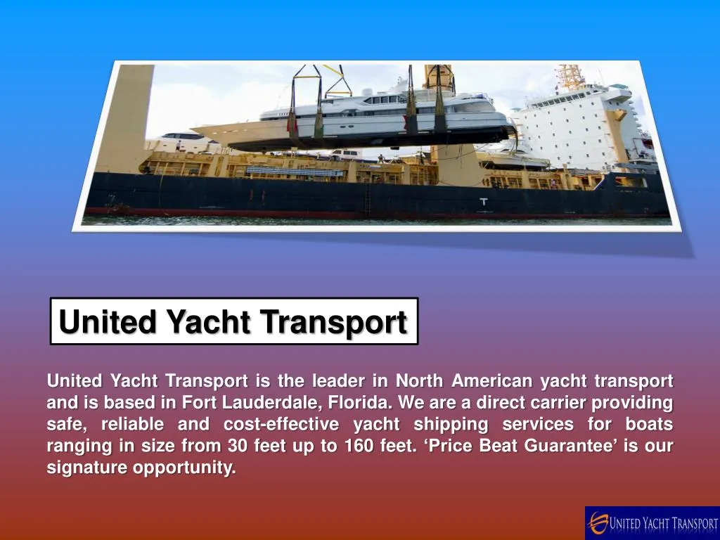 united yacht transport n.
