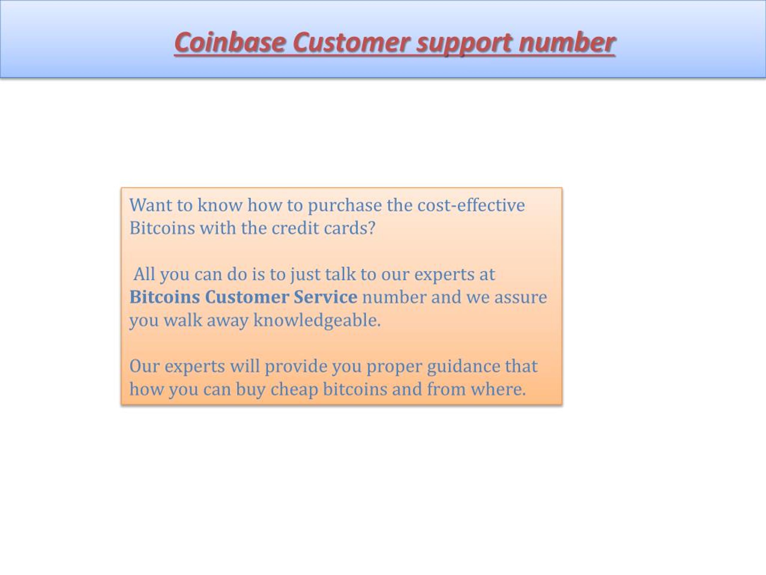 PPT - Coinbase Customer Support Number PowerPoint ...