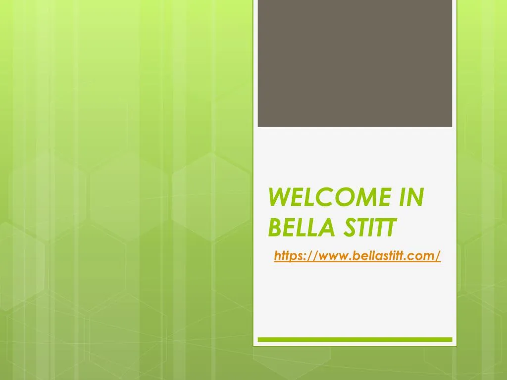 welcome in bella stitt n.
