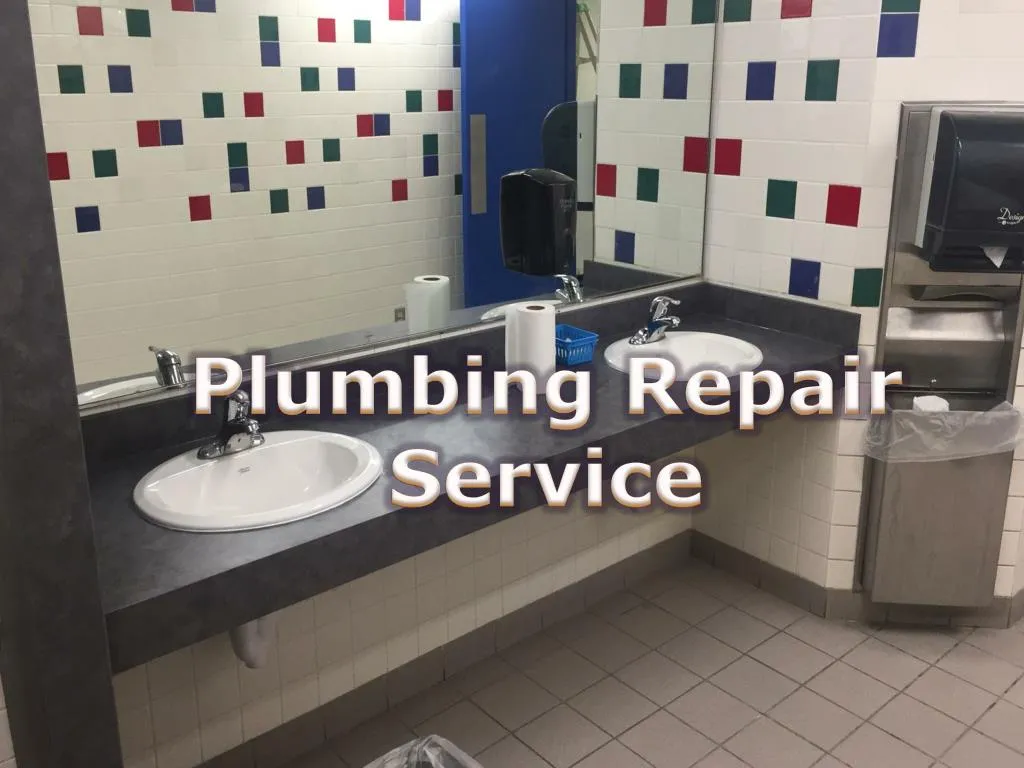 plumbing repair service n.