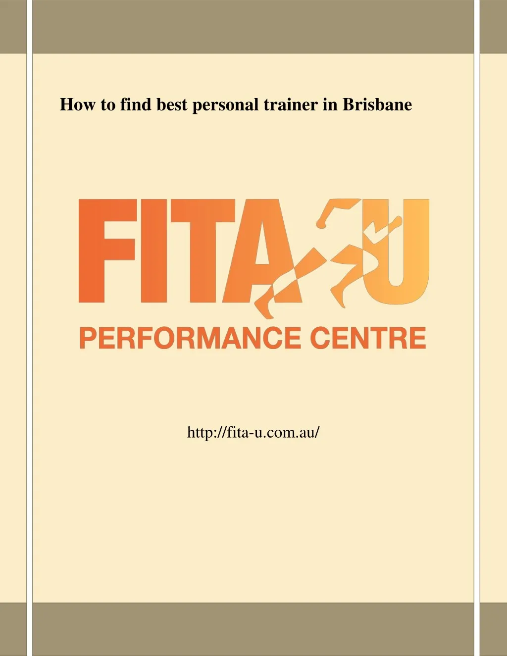how to find best personal trainer in brisbane n.