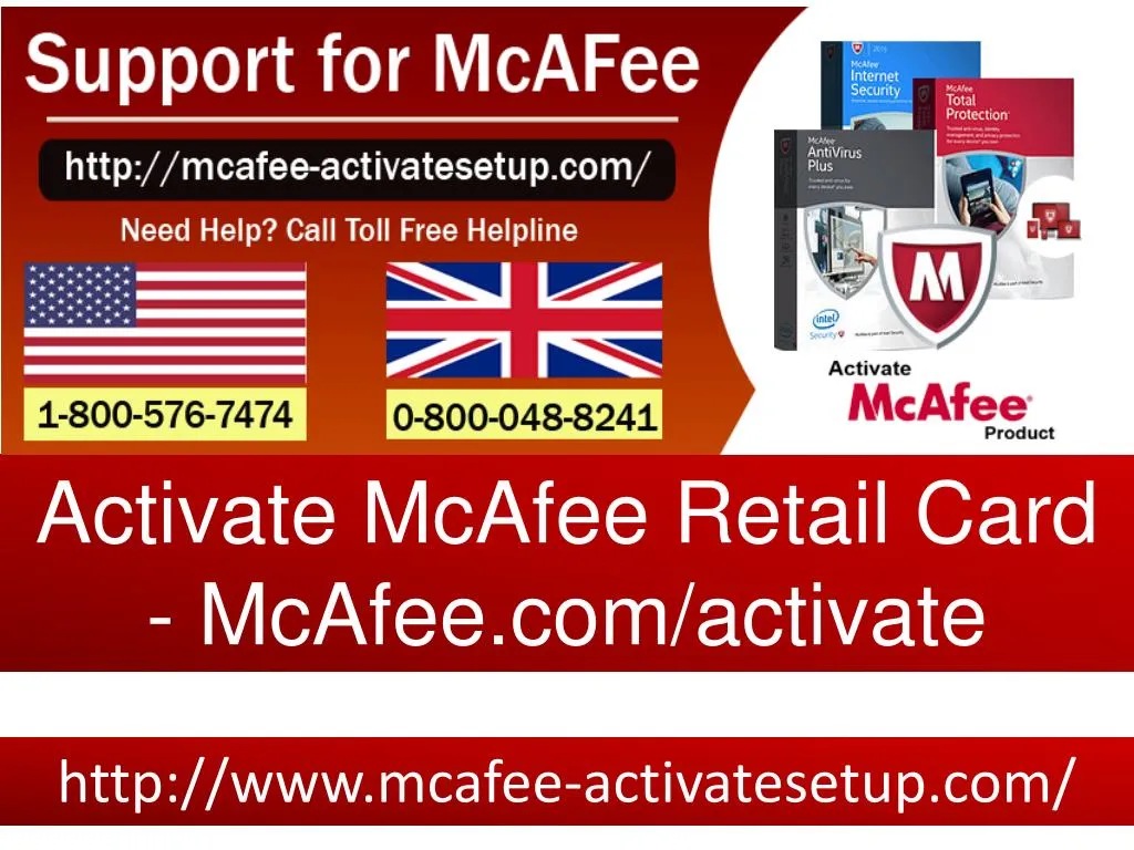 PPT - Activate Your Card-http//www.mcafee.com/activate | Call 1-800-576 ...