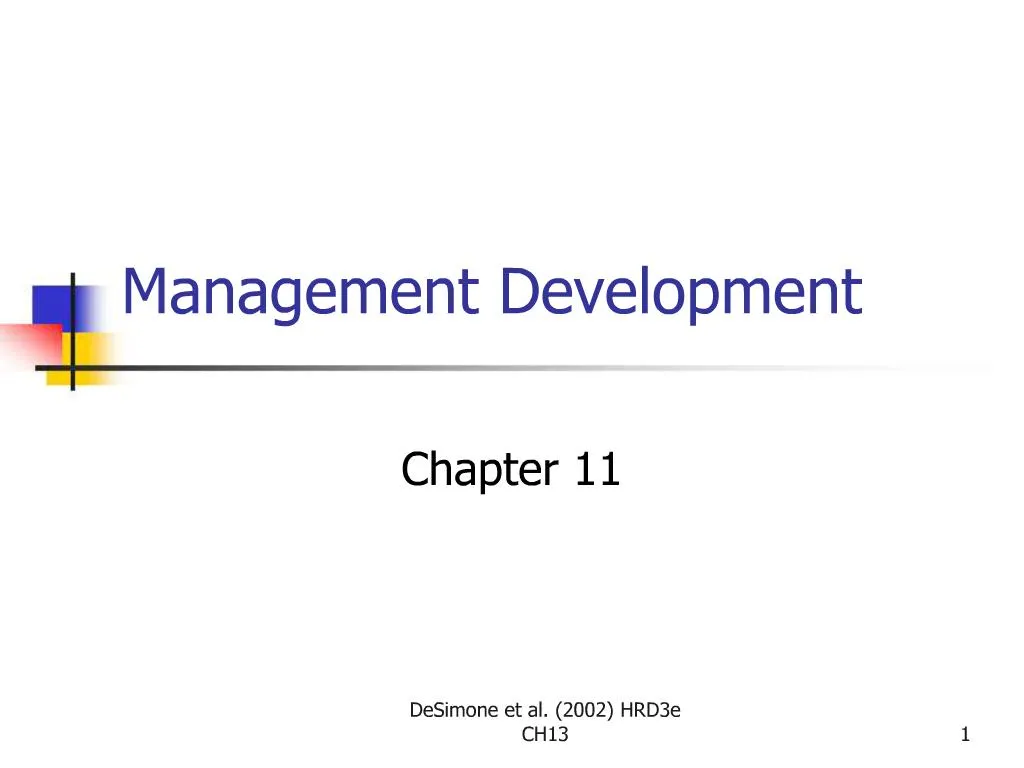 management development powerpoint presentation