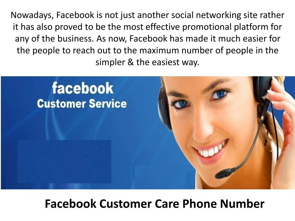 PPT - Contact Facebook Customer Service Phone Number For Complex Technical Issues PowerPoint ...