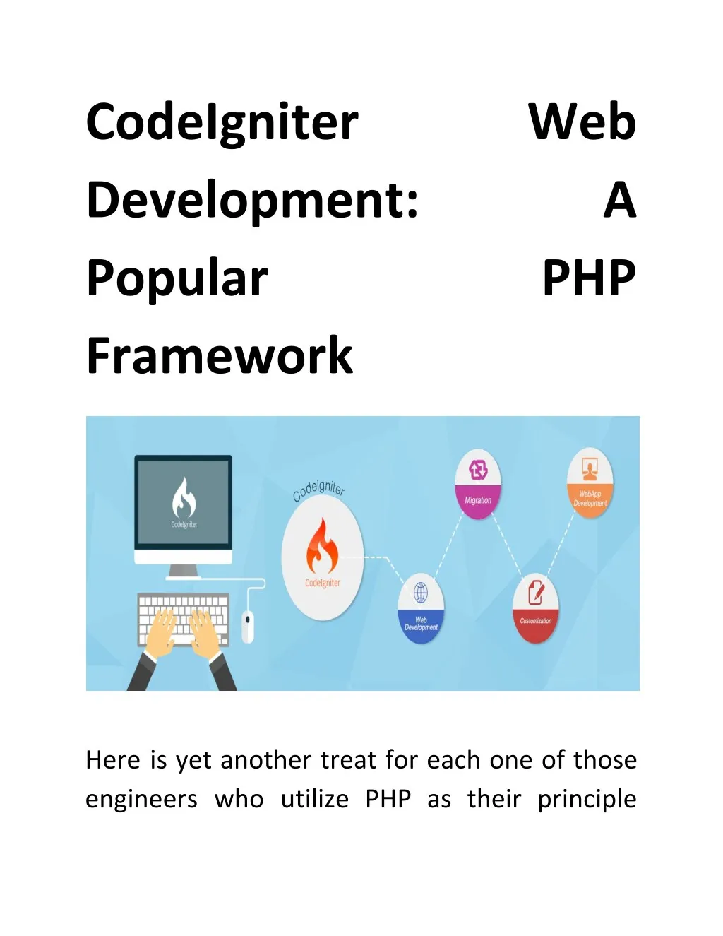 Codeigniter framework что это такое