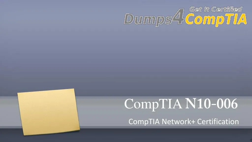 N10-008 Valid Dumps Files