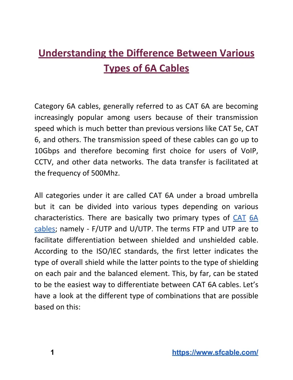 ppt-understanding-the-difference-between-various-types-of-6a-cables