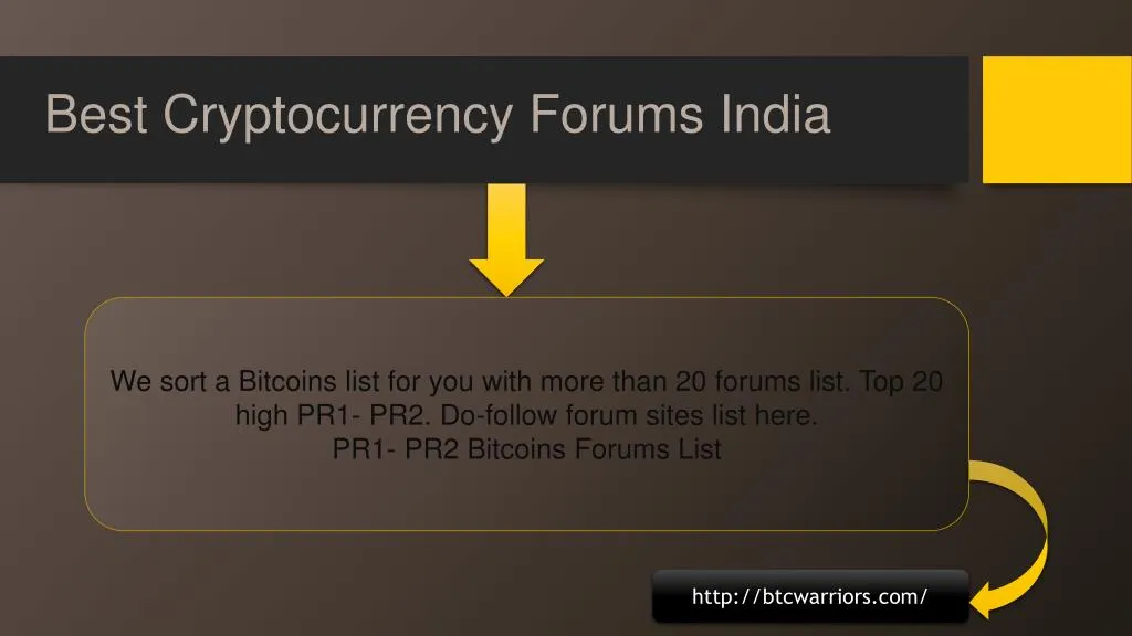 PPT - Best cryptocurrency forums india PowerPoint ...