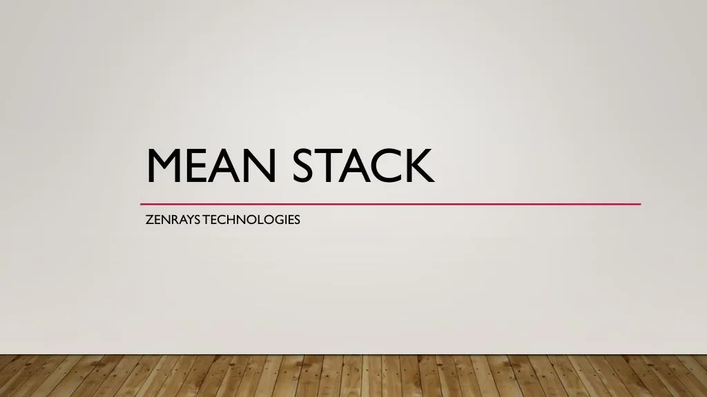 mean stack book pdf