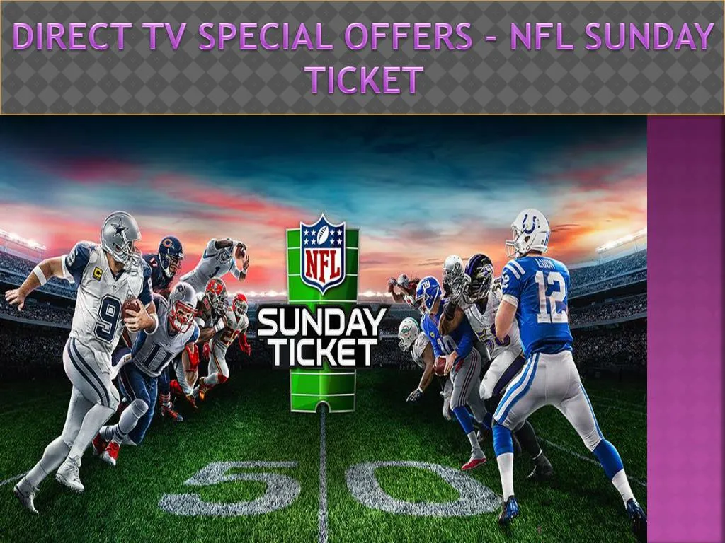 PPT Direct TV Special Offers NFL Sunday Ticket PowerPoint