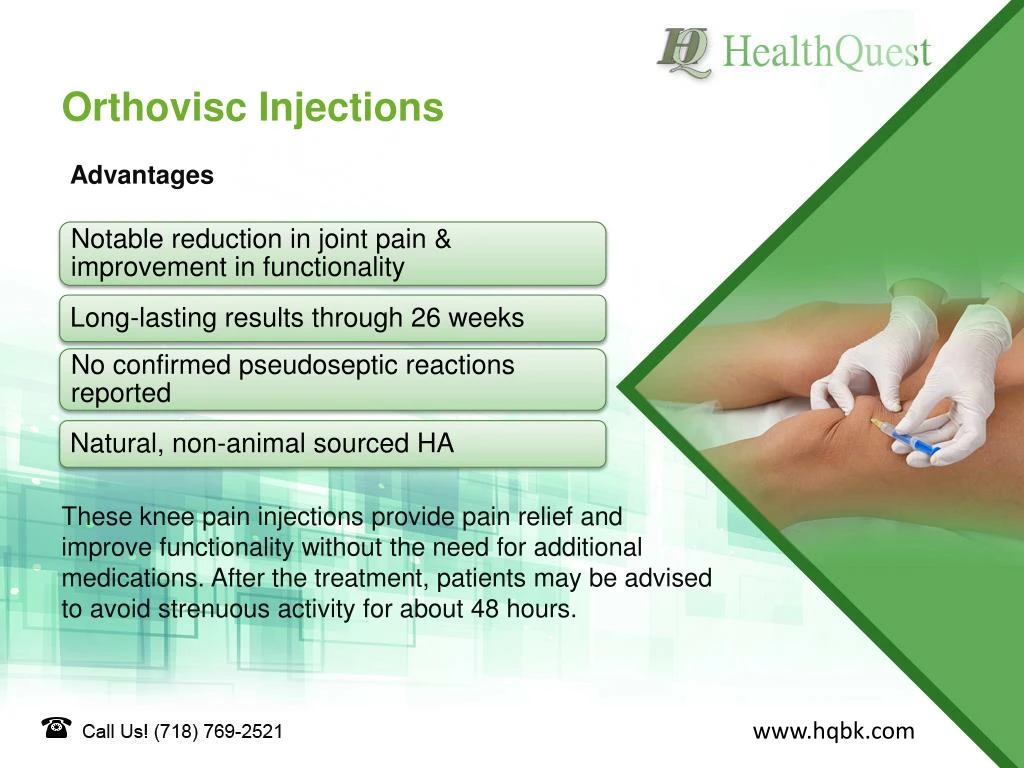 PPT Monovisc and Orthovisc Injections for Osteoarthritis Knee Pain PowerPoint Presentation