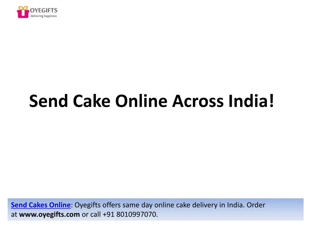 send cake online across india n.