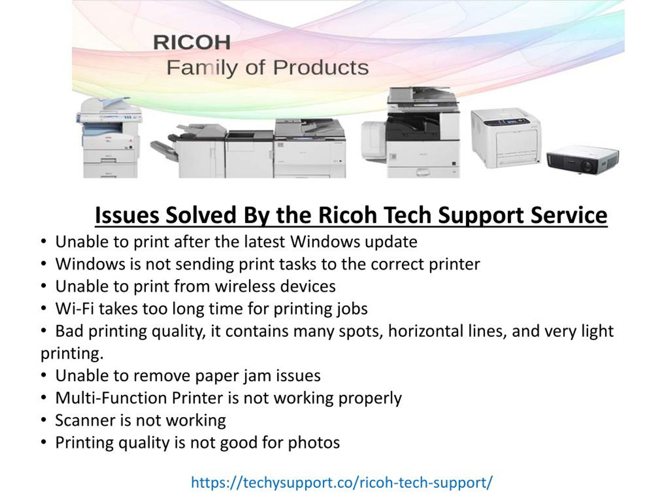 PPT Ricoh printer support PowerPoint Presentation, free download ID