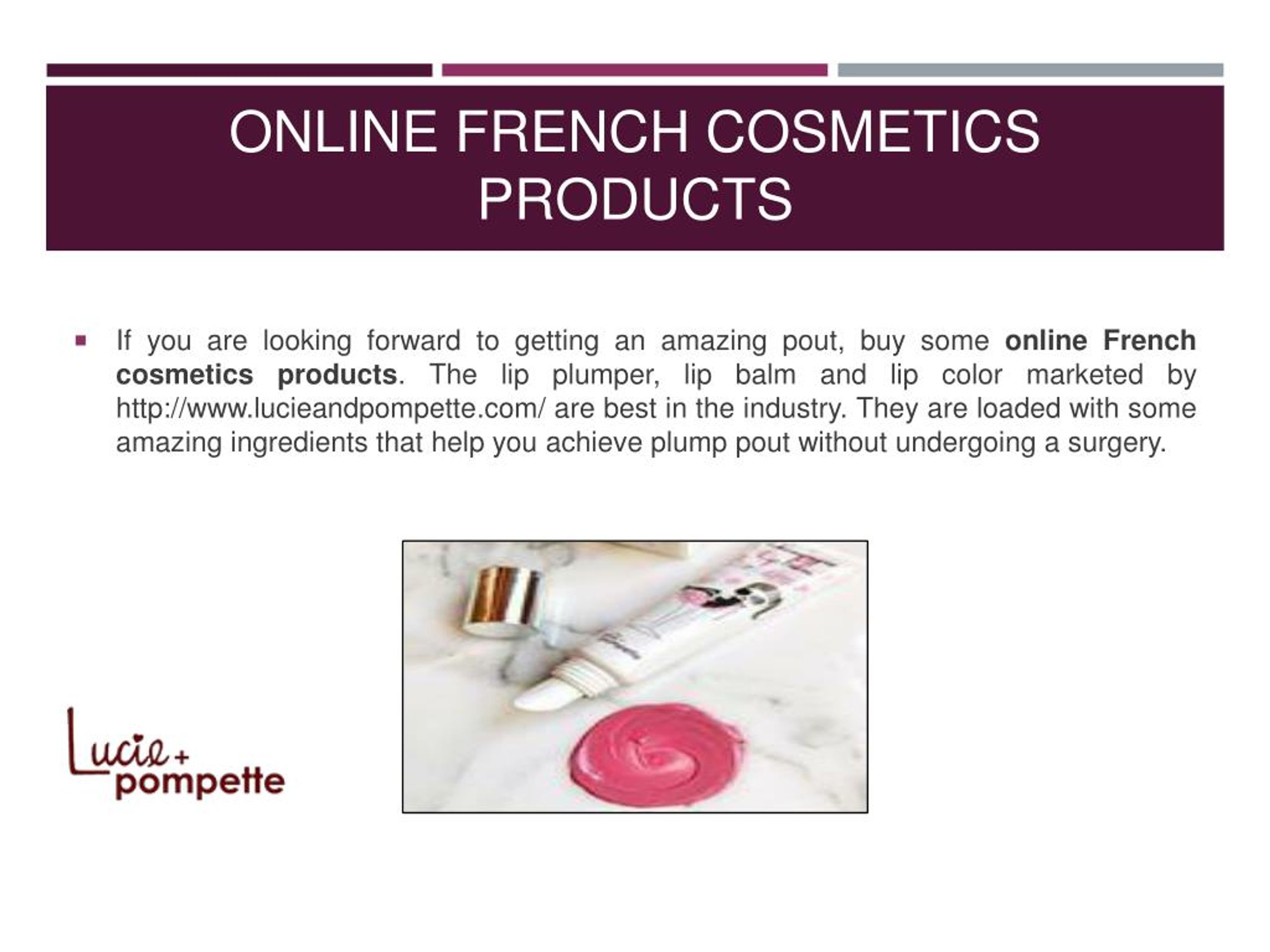 PPT - Best French Cosmetics Beauty Products PowerPoint Presentation 