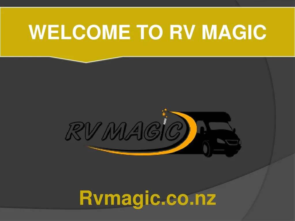 welcome to rv magic n.