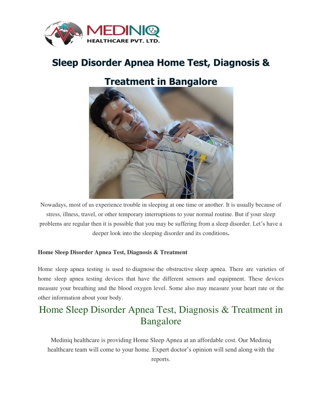 Ppt Sleep Apnea Test Powerpoint Presentation Free Download Id 7708087