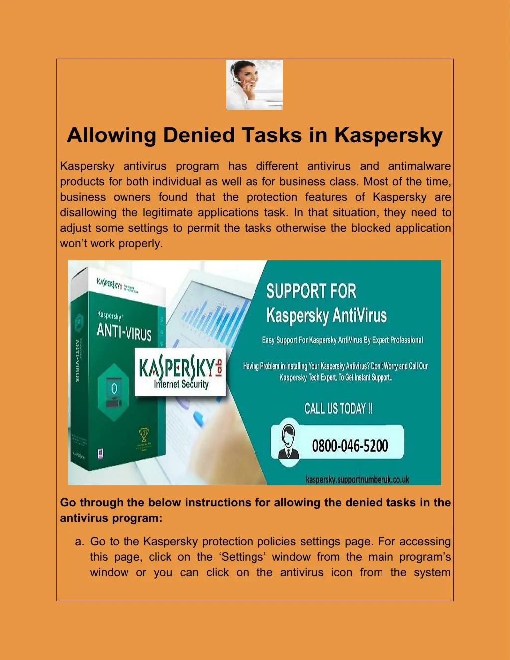 allowing denied tasks in kaspersky n.