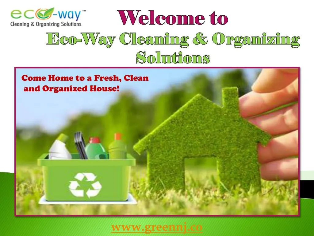 welcome to eco way cleaning organizing solutions n.