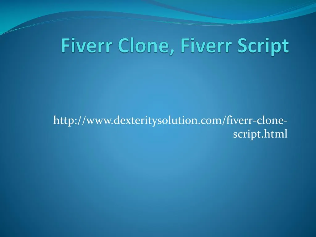 fiverr clone fiverr script n.