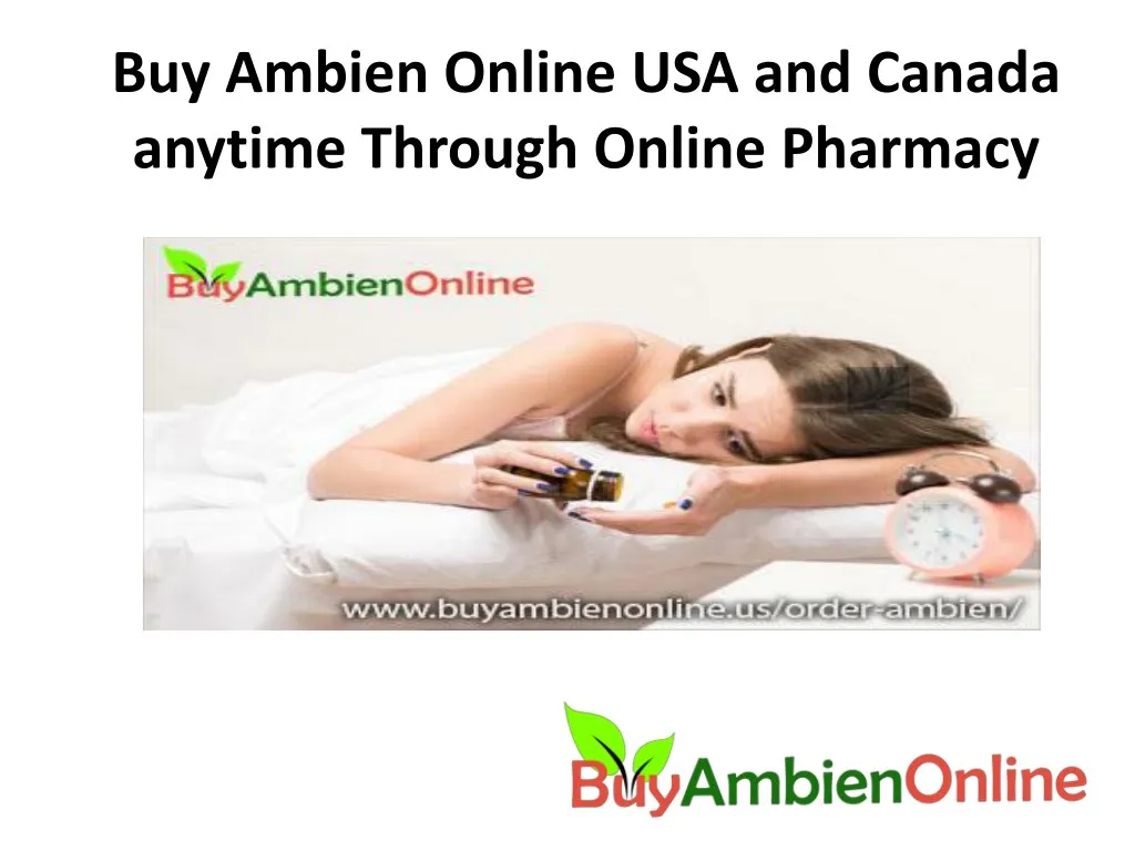 Ambien Online Order