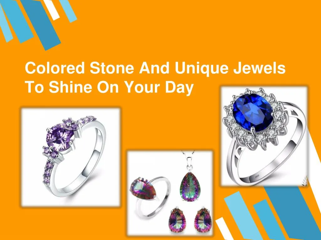 colored stone and unique jewels to shine on your day n.
