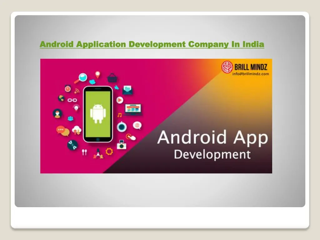 android application development company in india n.