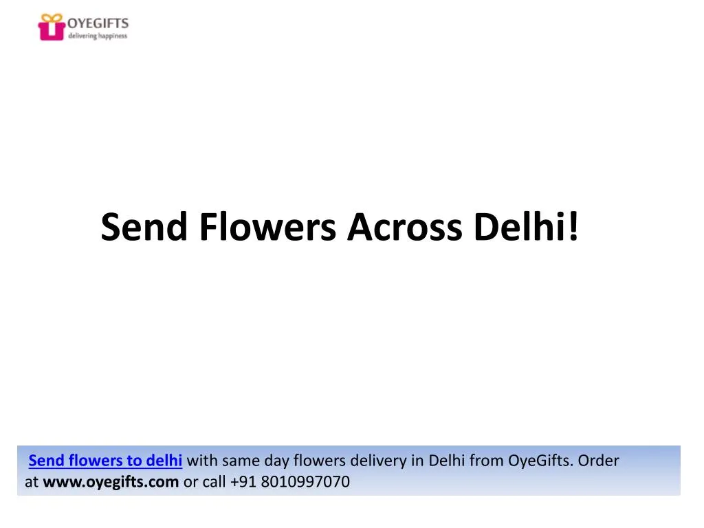 send flowers across delhi n.