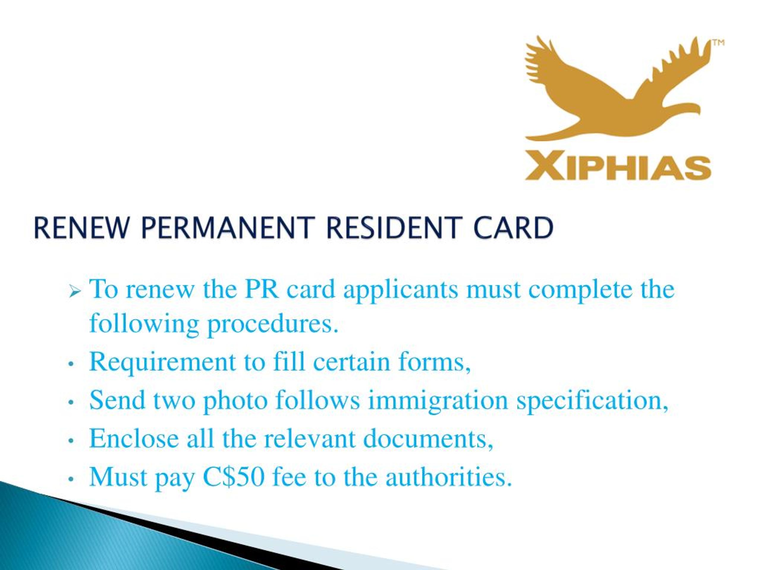 ppt-renew-permanent-resident-card-canada-powerpoint-presentation