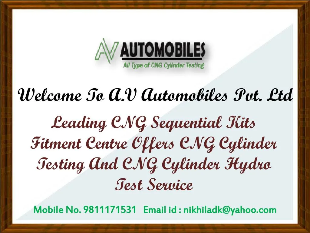 welcome to a v automobiles pvt ltd n.