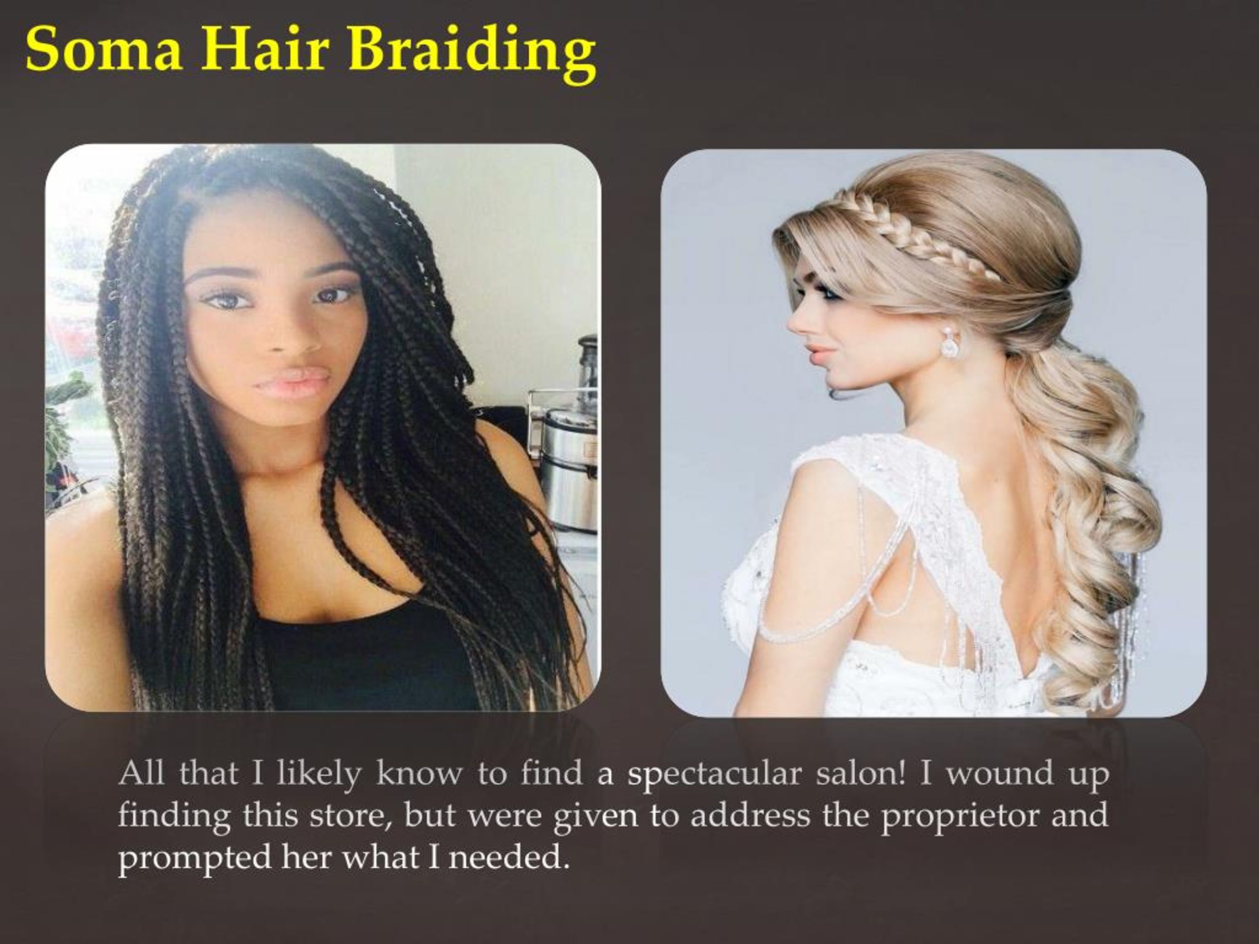 What are the different types of hair braids?, by somahair