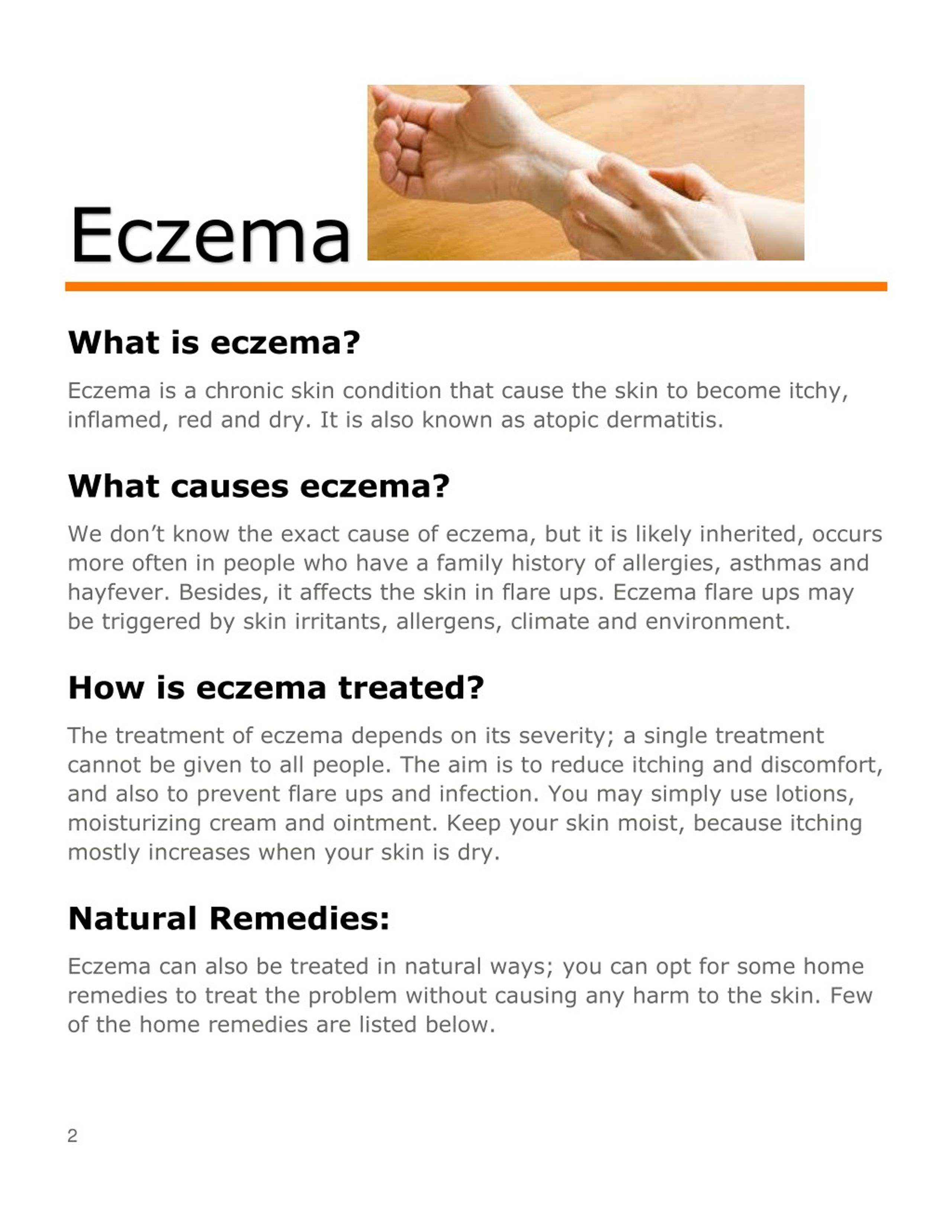 PPT - ECZEMA FREE FOREVER PowerPoint Presentation, free download - ID ...