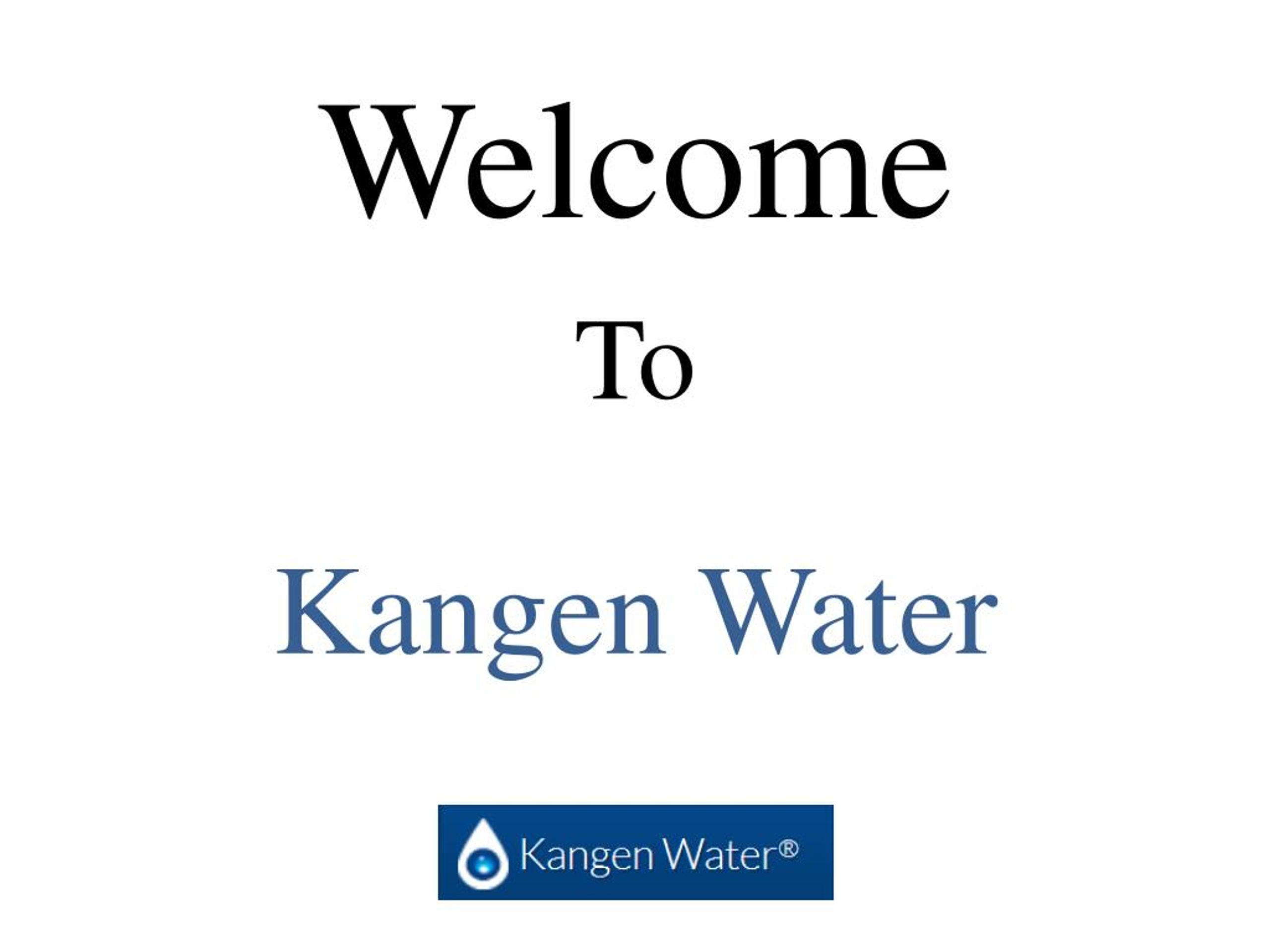 Presentation Kangen Water | PDF