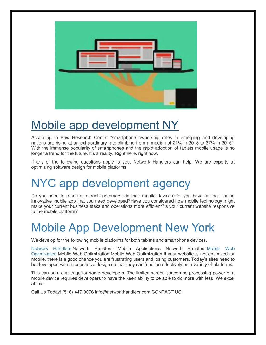 mobile app development ny n.