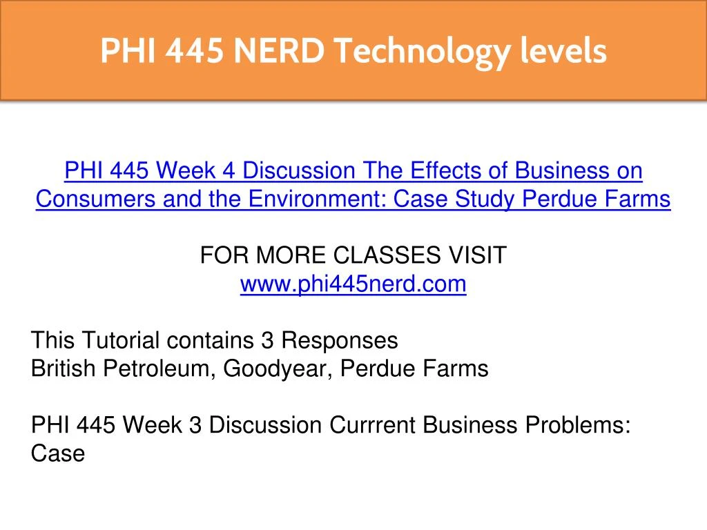 phi445 week 1 discussion 1 phi445 week 1 discussion 1