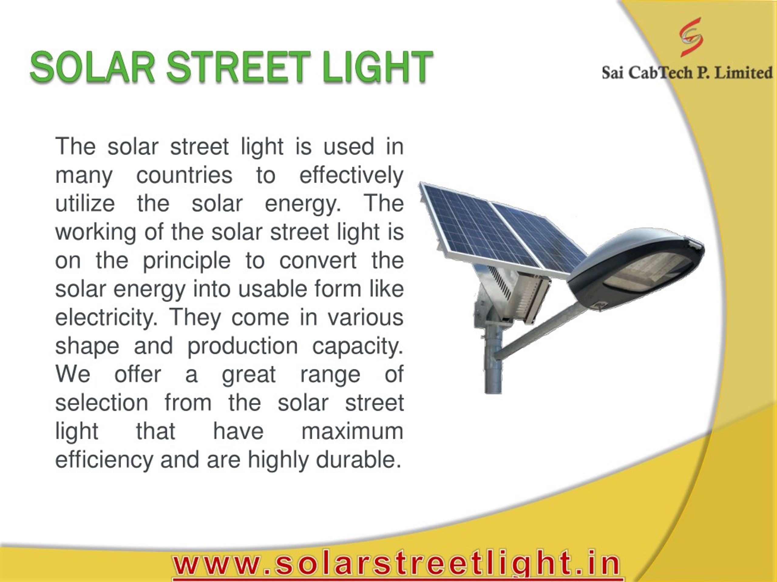 literature review on solar street light pdf