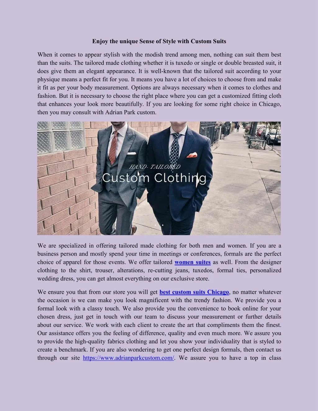 Ppt Best Women Suits Store In Chicago Powerpoint Presentation