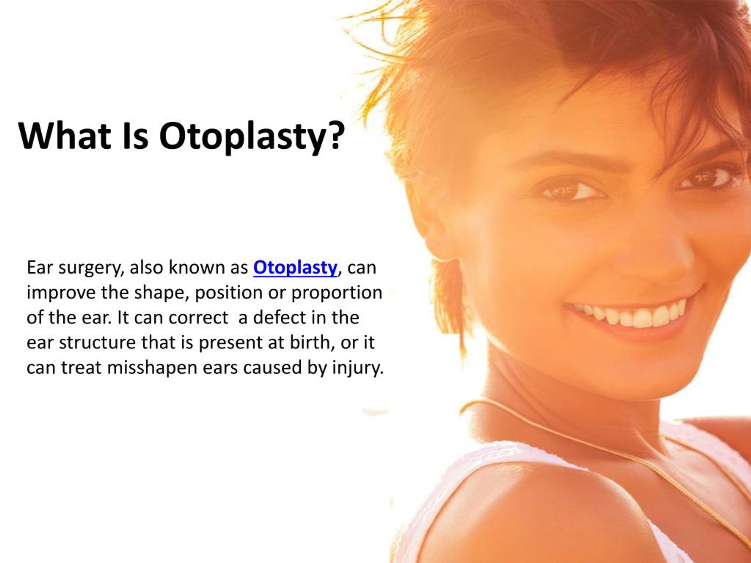 Ppt What Is Otoplasty Powerpoint Presentation Free Download Id