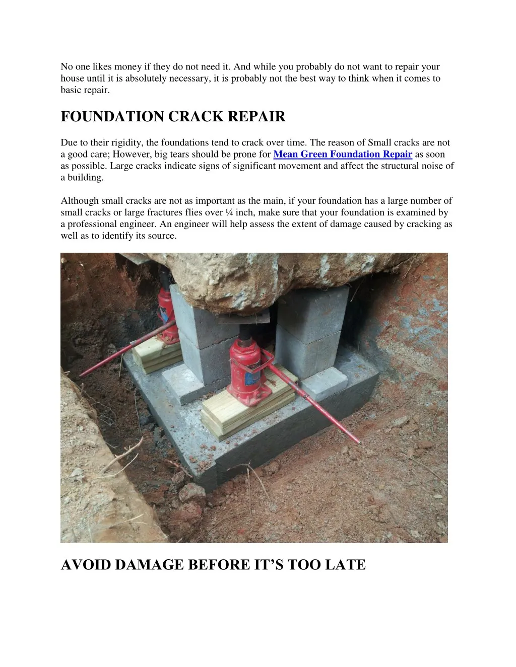 Ppt The Importance Of Foundation Repair Point Ppt The Importance Of Foundation Repair Point