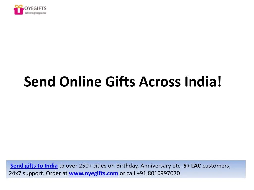 send online gifts across india n.