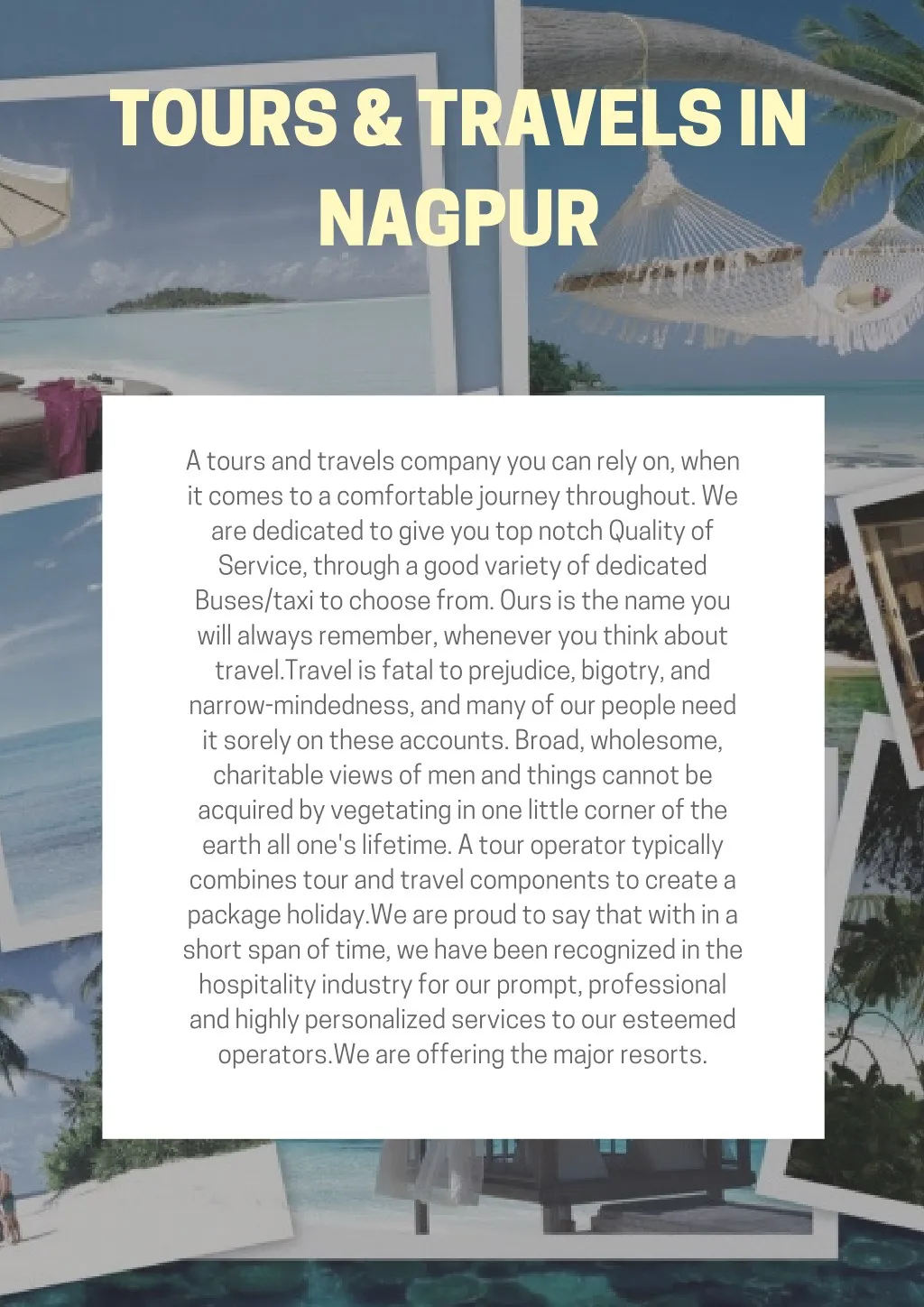 tours travels in nagpur n.