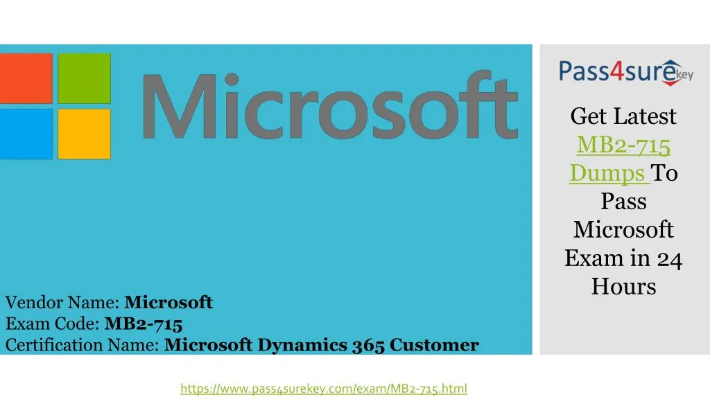 PPT - Latest Microsoft MB2-715 Question Answers | Dynamics Sns-Brigh10